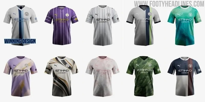 曼城球迷AI设计球衣引发争议 传统款式遭质疑