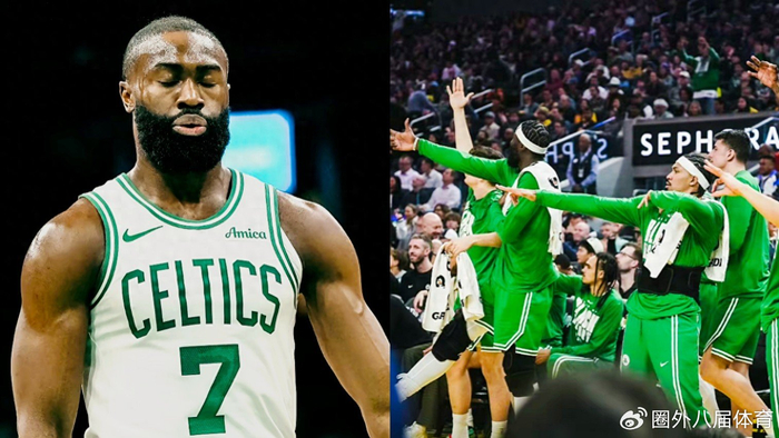 杰伦·布朗2000分里程碑，双探花联手大胜黄蜂